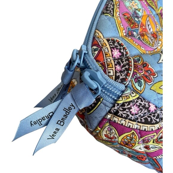 Vera Bradley Cotton LAY FLAT LUNCH BOX  Insulated Tote in "Provence Paisley" - Picture 2 of 6